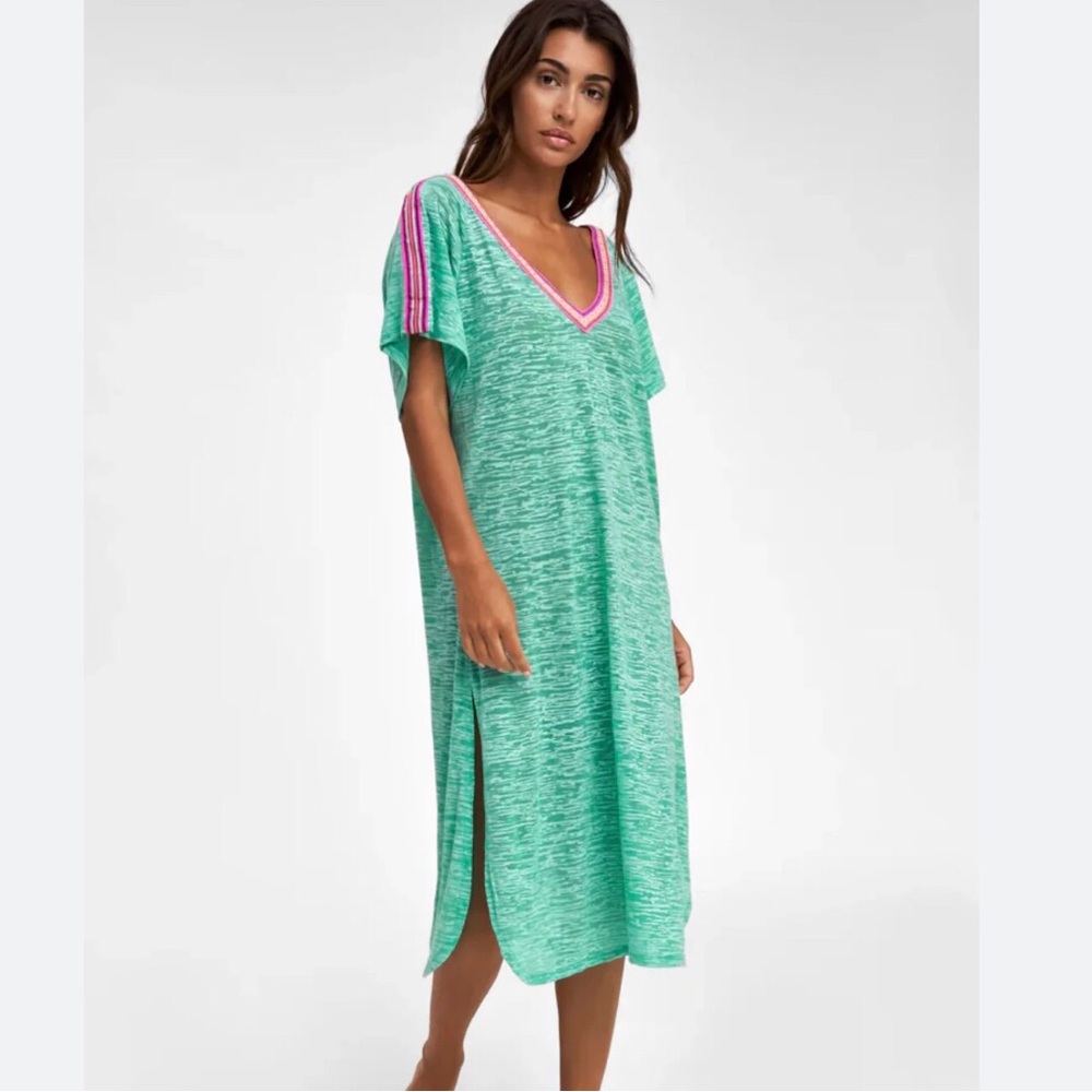 🔥 Pitusa V-Back Midi Tee Shirt Dress
